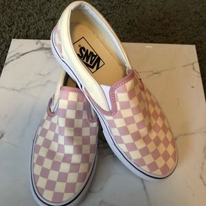 Checkered vans